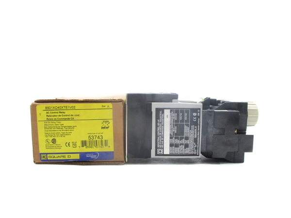 SQUARE D 8501XO40XTE1V02 SER. A 110/120V 20A NSMP