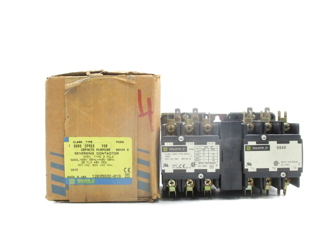 SQUARE D 8965DPR33V06 SER. B 480V NSMP