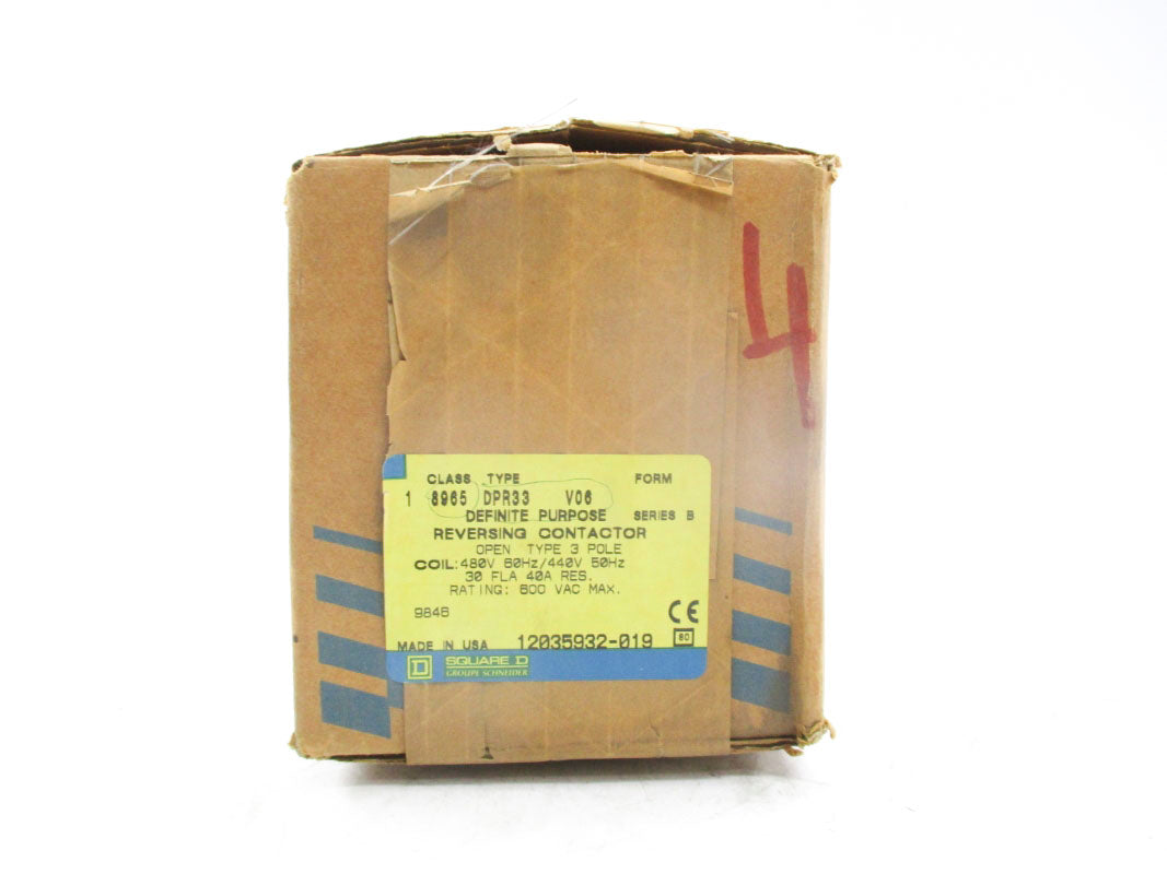 SQUARE D 8965DPR33V06 SER. B 480V NSMP