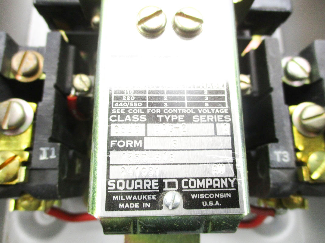 SQUARE D 8536BAG2S SER. A NSMP
