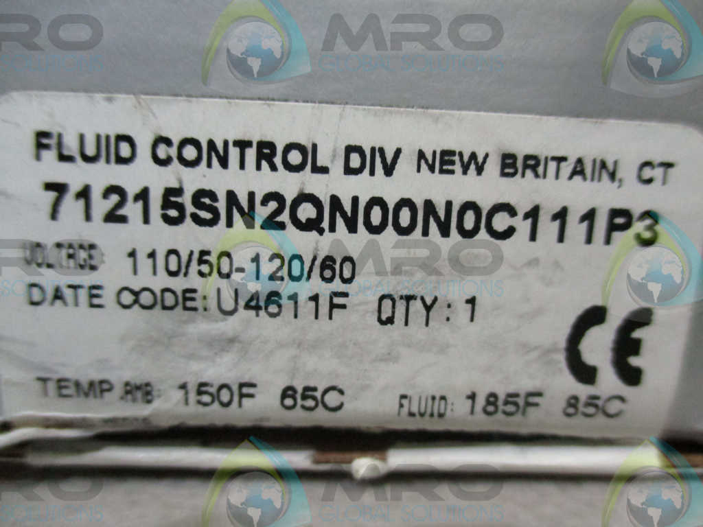PARKER 7125SN2QN00N0C111P3 SOLENOID VALVE *NEW IN BOX*