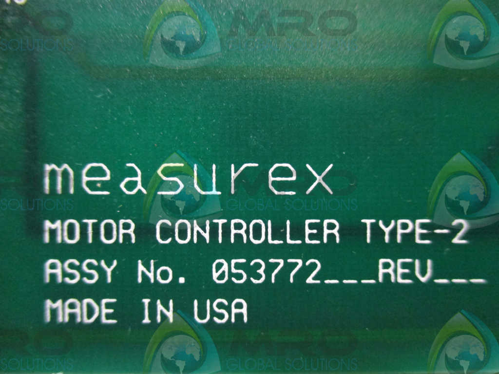 MEASUREX 053772 MOTOR CONTROLLER TYPE-2 *NEW NO BOX*