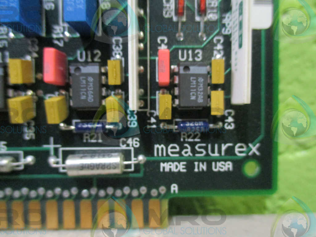MEASUREX 05375400 REV.C THERMISTOR QUAD DIFFERENTIAL AMP/THERMISTOR *USED*