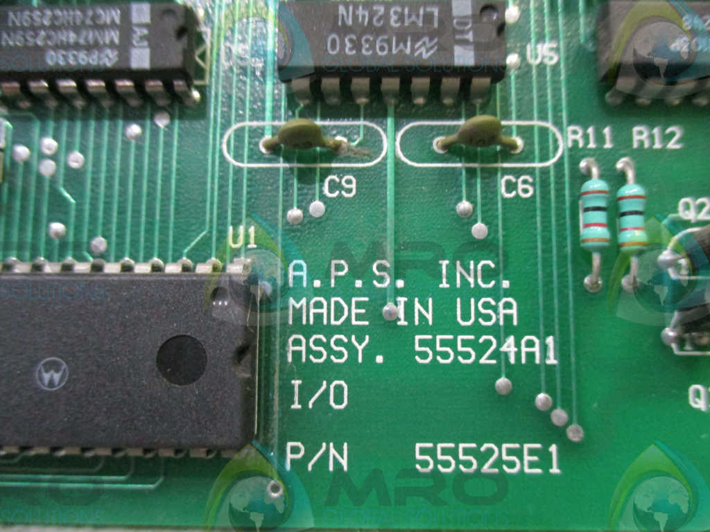 AUTOMATED PACKAGING 5524A1 I/O BOARD *USED*