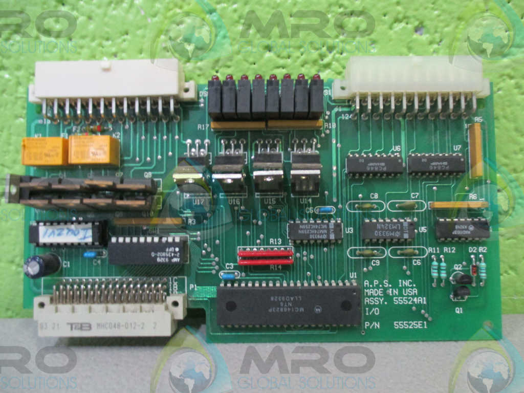 AUTOMATED PACKAGING 5524A1 I/O BOARD *USED*