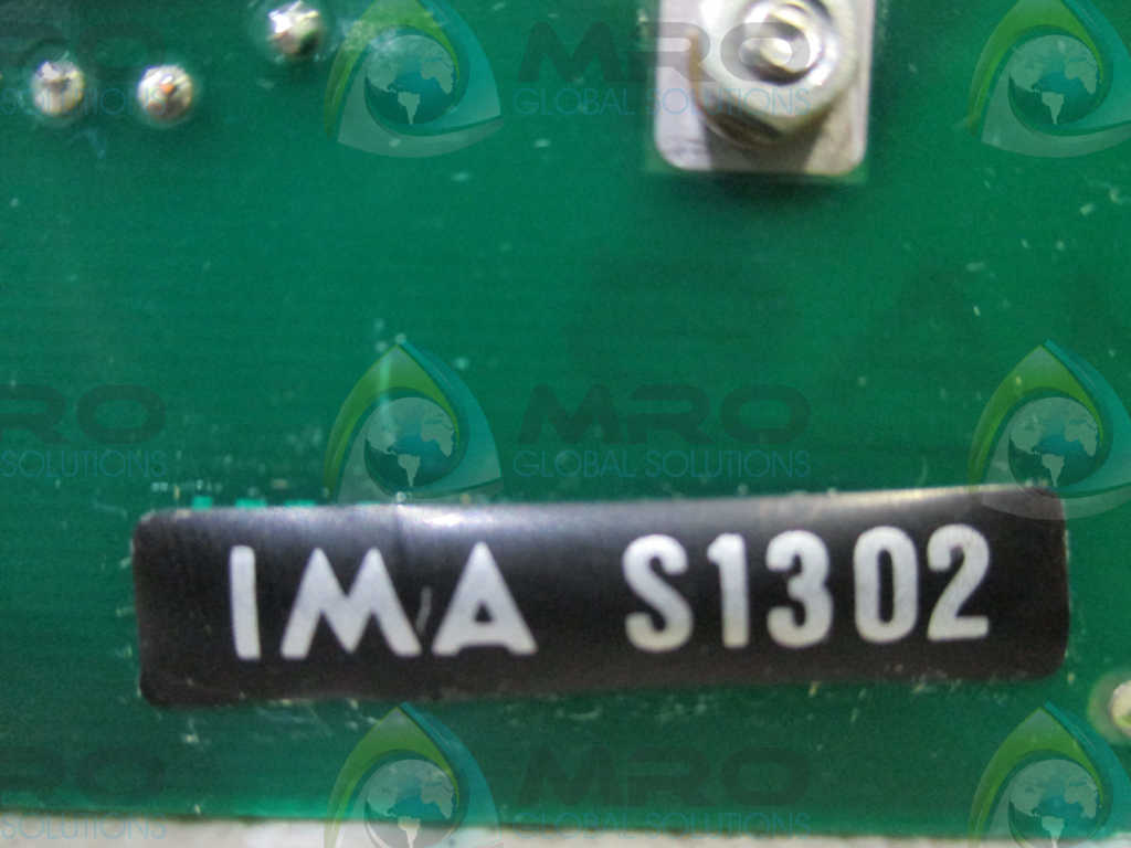 IMA S1302 CONTROL BOARD *NEW NO BOX*