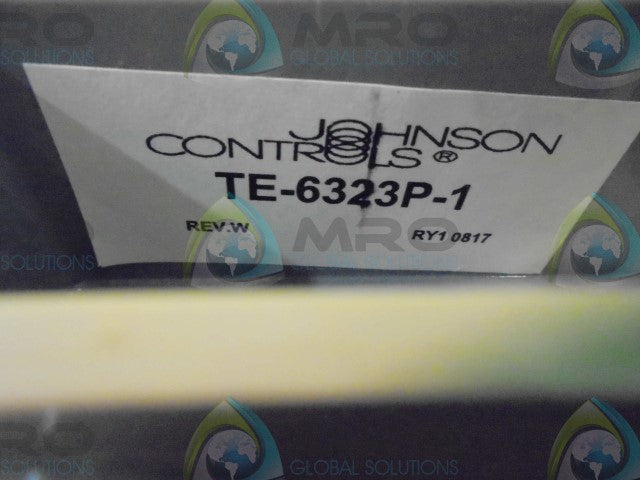 JOHNSON CONTROLS TE-6323P-1 TEMPERATURE SENSOR 1000OHM OUTDOOR AIR *NEW IN BAG*