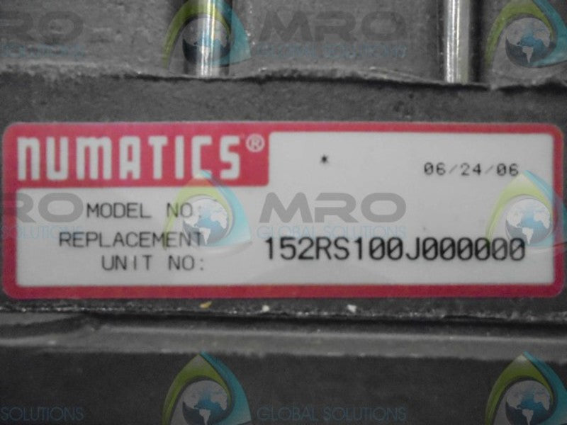 NUMATICS 152RS100J000000 AIR REGULATOR W/ 152SS400M000061 * NEW IN FACTORY BAG *