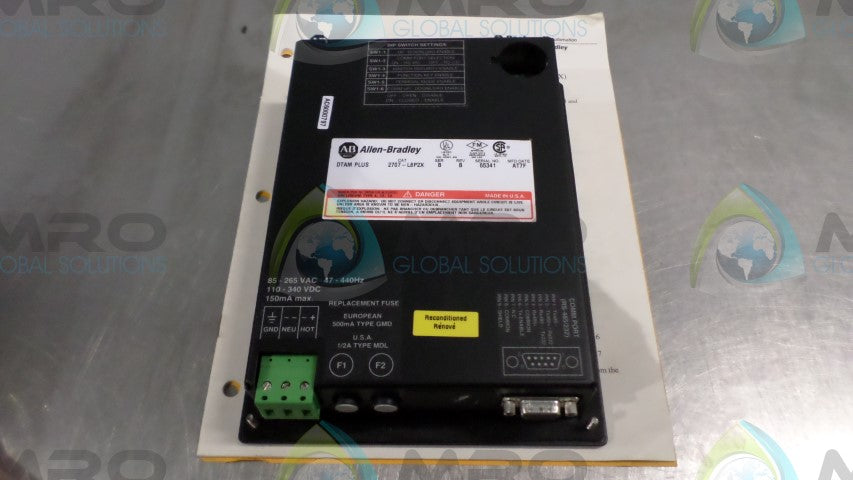 ALLEN BRADLEY 2707-L8P2X SERR.B REV.B OPERATOR INTERFACE *NEW NO BOX*