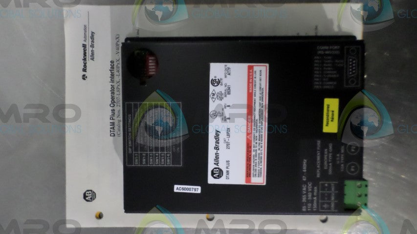ALLEN BRADLEY 2707-L8P2X SERR.B REV.B OPERATOR INTERFACE *NEW NO BOX*