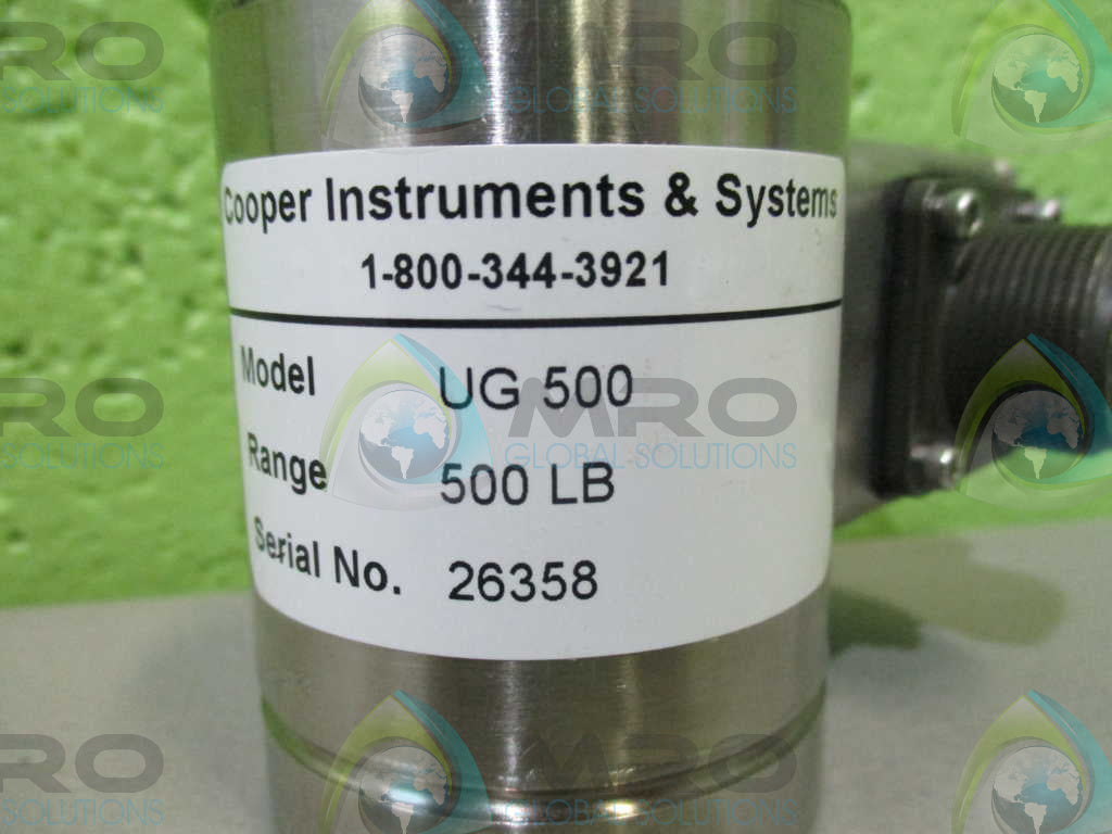 COOPER INSTRUMENTS & SYSTEMS UG 500 GAUGE *NEW IN BOX*