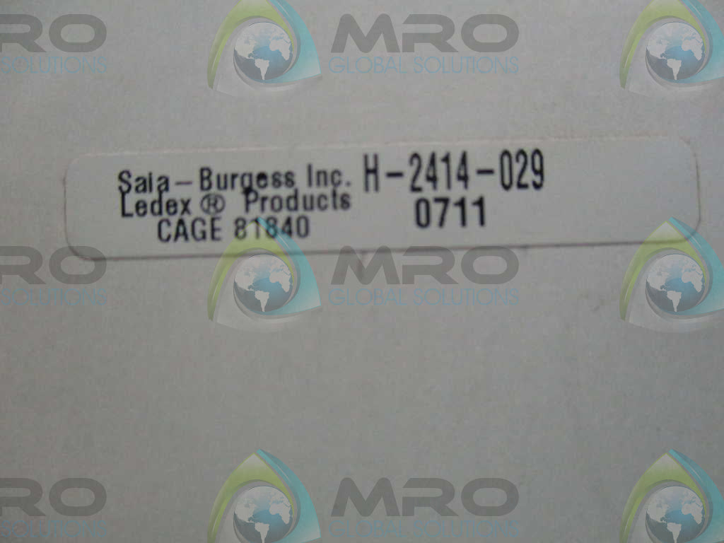 SALA-BURGESS INCORPORATED H-2414-029 SOLENOID ROTARY CONTINUOUS *NEW IN BOX*