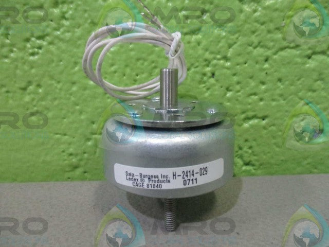 SALA-BURGESS INCORPORATED H-2414-029 SOLENOID ROTARY CONTINUOUS *NEW IN BOX*
