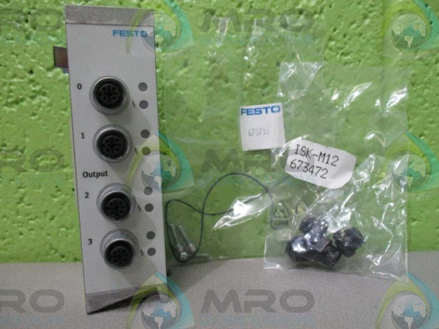 FESTO CORPORATION VIGA-03-FB-4-5P0L SER.W307 OUTPUT MODULE *NEW IN PACKAGE*