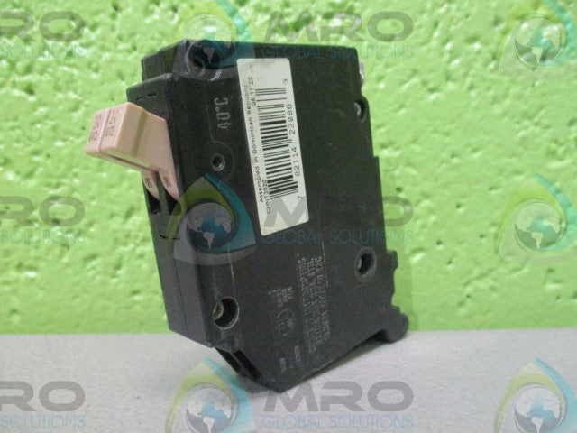 CULTER-HAMMER CHT2020 TWIN PLUG-ON CIRCUIT BREAKER *USED*