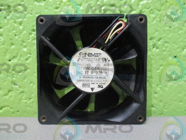 MINEBEA COMPANY 3110NL-04W-B59 DC BRUSSLESS FAN MOTOR *NEW NO BOX*