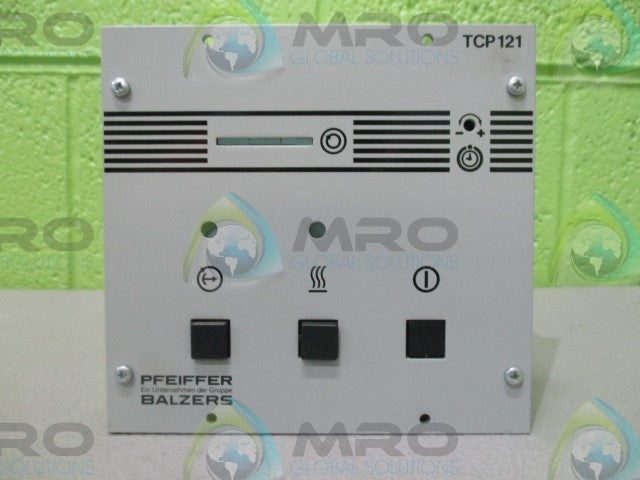 PFEIFFER BALZERS TPC 121 TURBO PUMP CONTROLLER *USED*