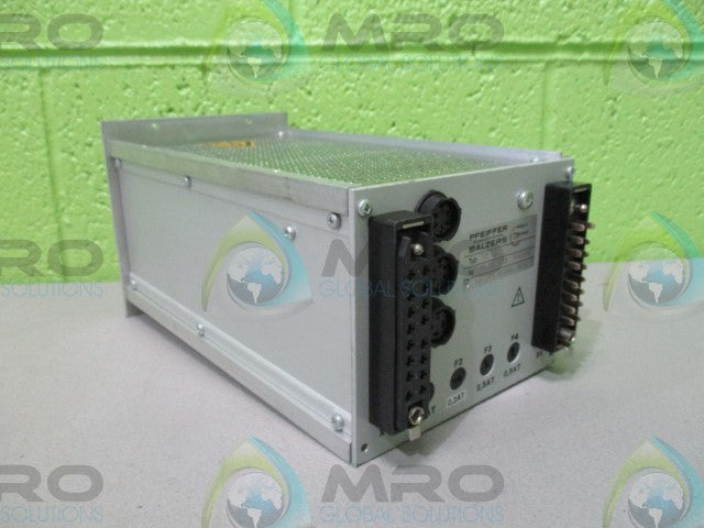 PFEIFFER BALZERS TPC 121 TURBO PUMP CONTROLLER *USED*