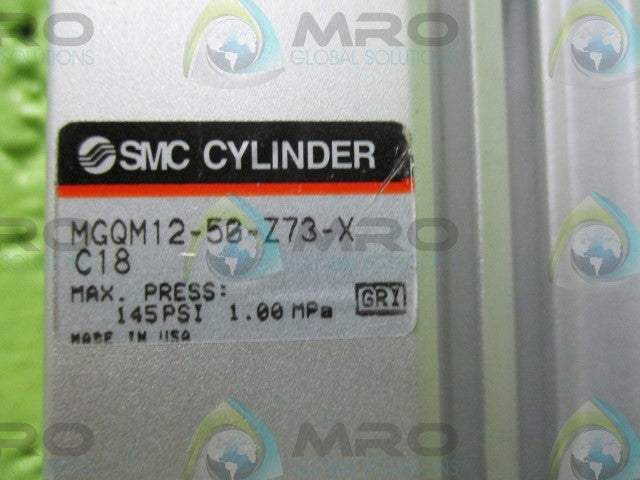 SMC MGQM12-50-Z73-X AIR CYLINDER *NEW NO BOX*