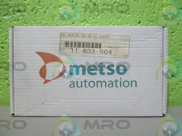 METSO D201379 MIO IBC/IPS, MOUNTING BASE *FACTORY SEALED*