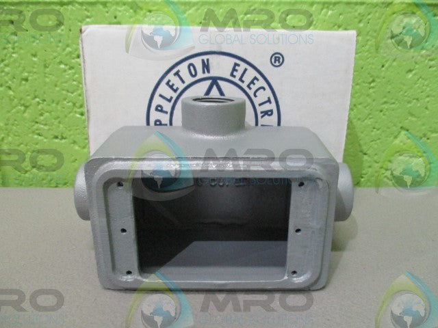 APPLETON ELECTRIC FDCT-1-75 1G 3/4" MALL FDCT BOX *NEW IN BOX*