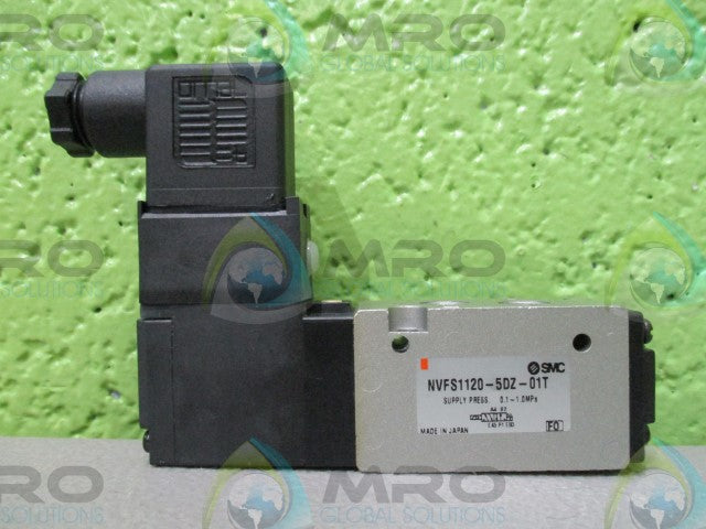 SMC NVFS1120-5DZ-01T SOL/PILOT VALVE 24V *NEW NO BOX*
