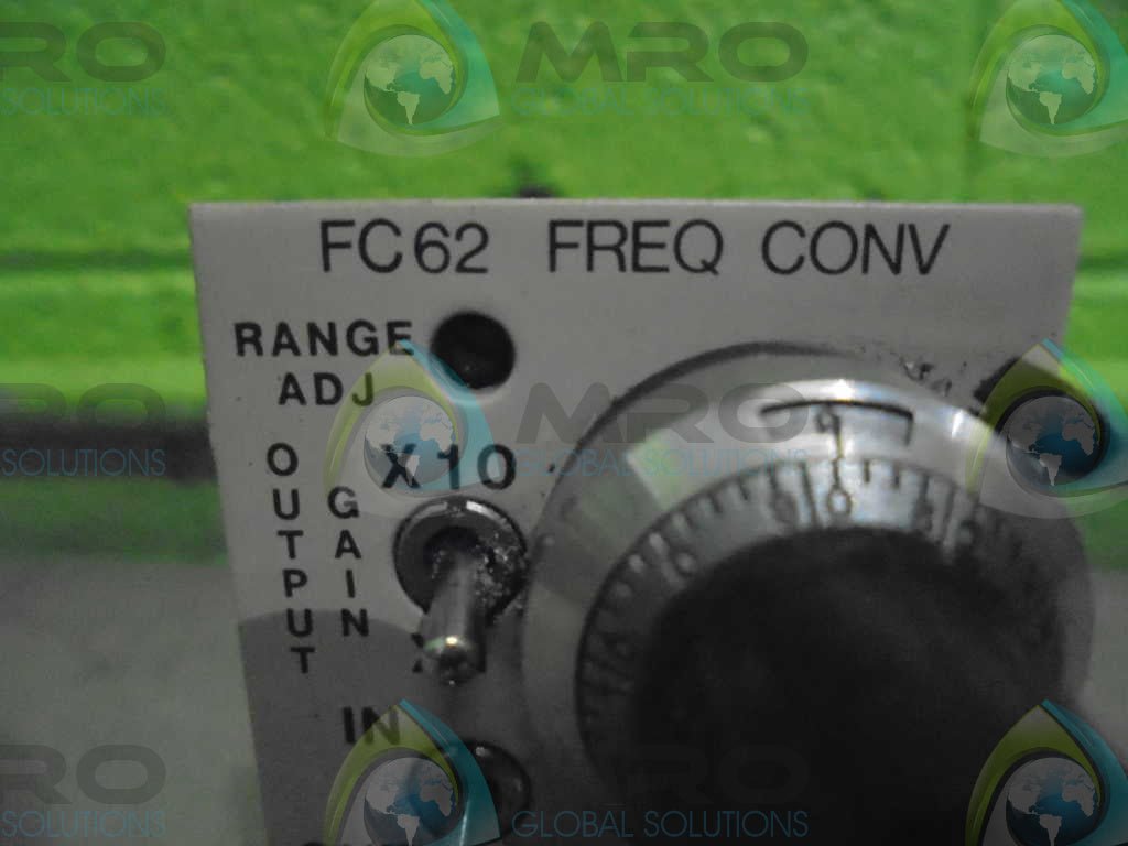 VALIDYNE FC62 FREQUENCY CONVERSION *USED*