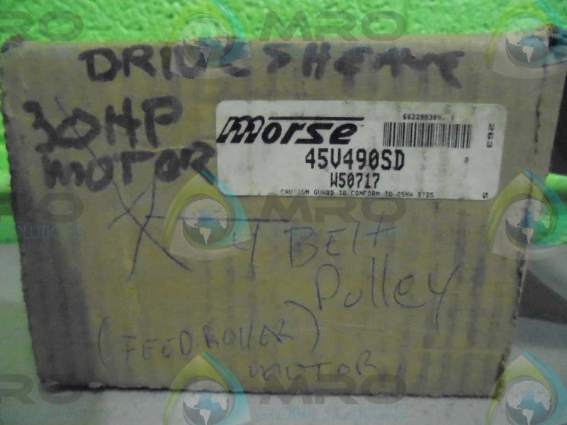 MORSE/BROWNING 45V490SD 4 BELT PULLY *NEW IN BOX*