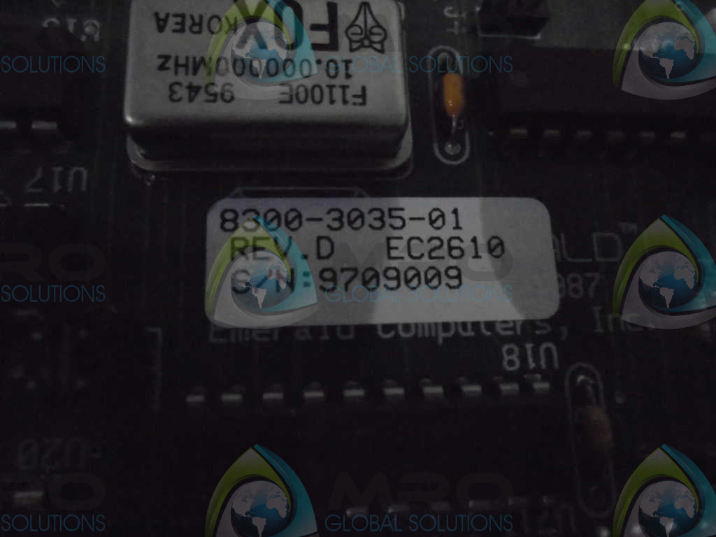 EMERALD COMPUTERS INC. 8300-3035-01 REV.D *NEW NO BOX*
