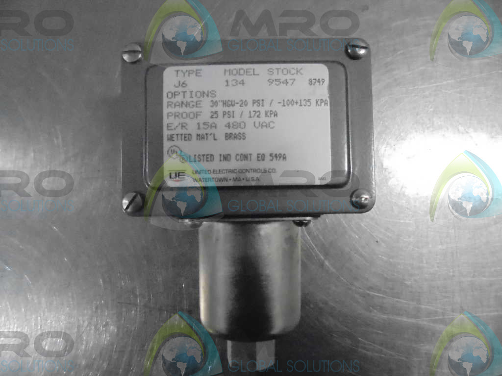 UNITED ELECTRONICS CONTROLS CO. J6-134-9547 *NEW IN BOX*