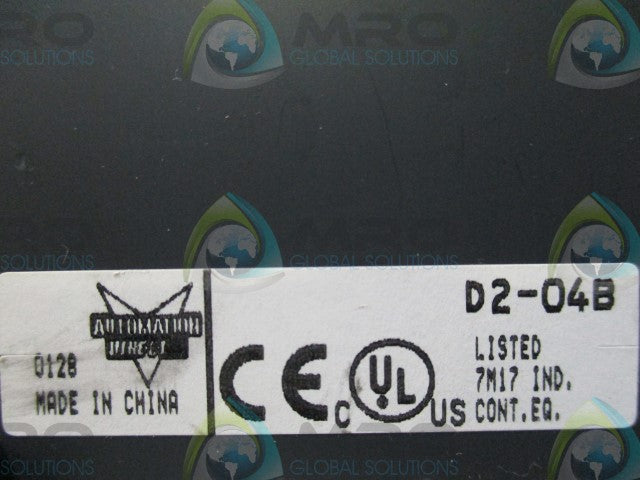 AUTOMATION DIRECT D2-04B PLC SYSTEM *NEW NO BOX*
