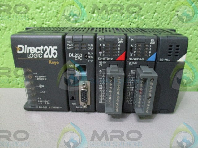 AUTOMATION DIRECT D2-04B PLC SYSTEM *NEW NO BOX*