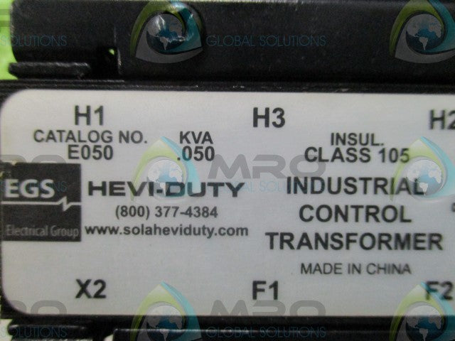 EGS ELECTRICAL GROUP E050-050-105 INDUSTRIAL CONTROL TRANSFORMER *NEW NO BOX*