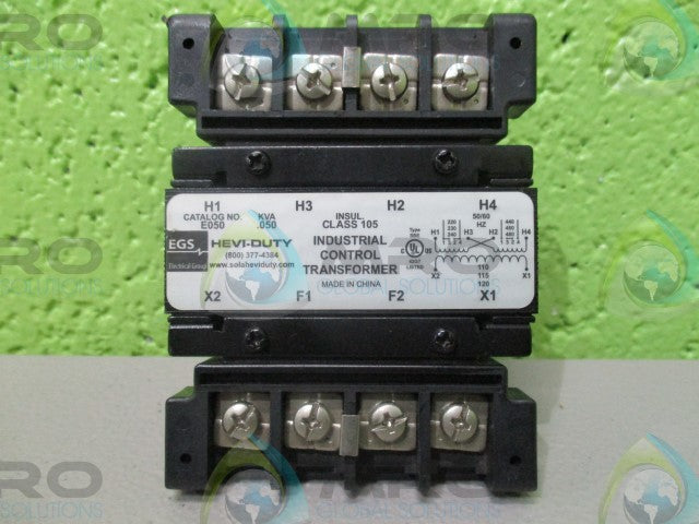 EGS ELECTRICAL GROUP E050-050-105 INDUSTRIAL CONTROL TRANSFORMER *NEW NO BOX*