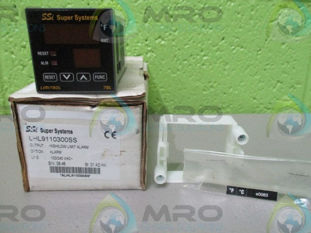 SUPER SYSTEMS INC. LHL9110300SS MODEL: 7SL HIGH/LOW LIMITROL *NEW IN BOX*