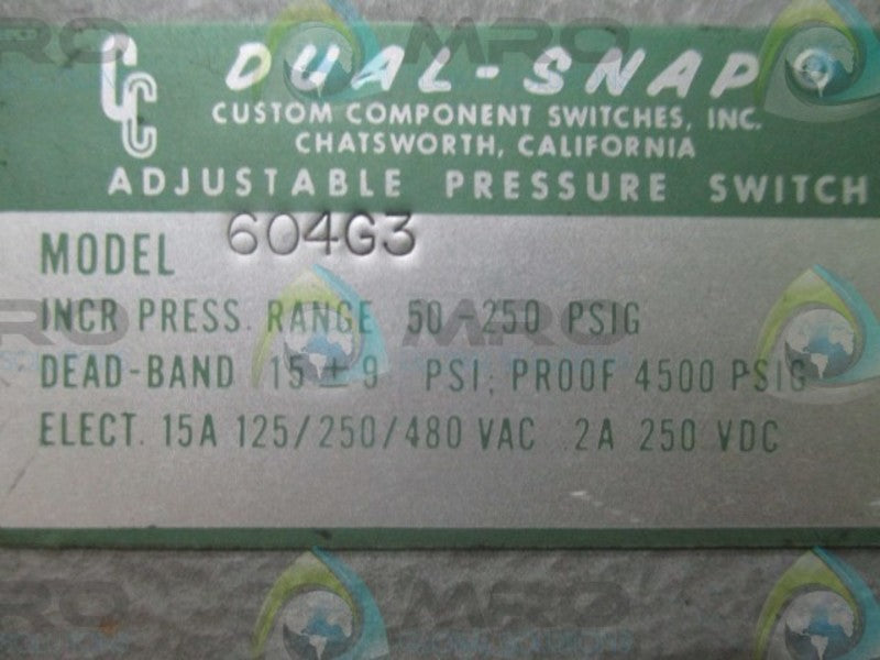 WEST INSTRUMENTS 3077 TEMPERATURE LIMIT SWITCH *NEW NO BOX*