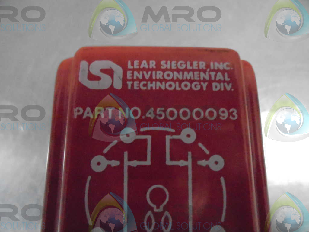 LEAR SIEGLER INC. 45000093 *NEW NO BOX*