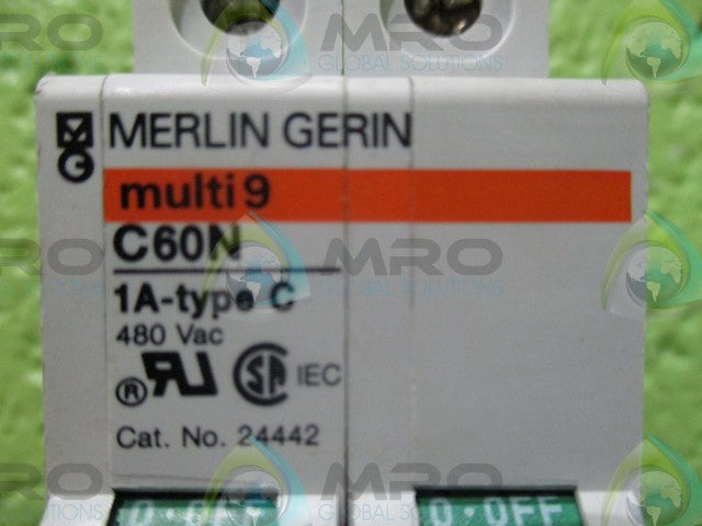 MERLIN GERIN 24442 CIRCUIT BREAKER 1A *USED*