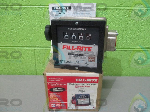 FILL-RITE FR901 SERIES: 900 HEAVY DUTY MECHANICAL HIGH FLOW METER *NEW IN BOX*