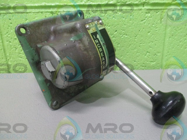 REXROTH H-2-LX CONTROL AIR VALVE (200PSI) *USED*