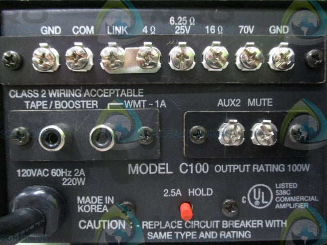 BOGEN C-100 CLASSIC SERIES AMPLIFIER *NEW NO BOX*