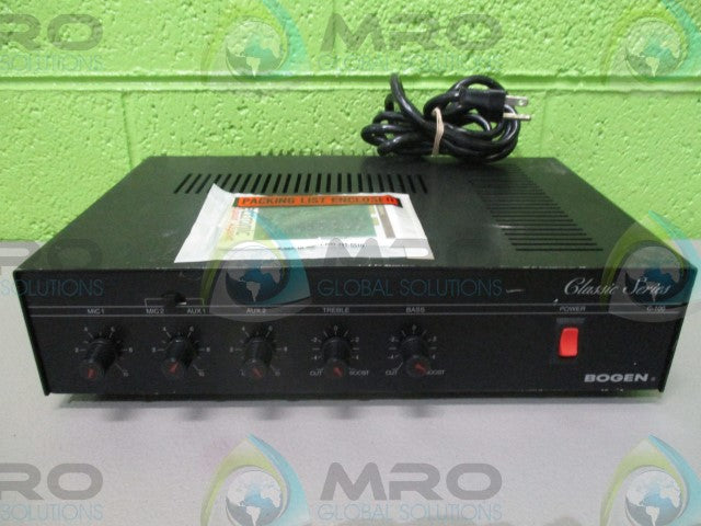 BOGEN C-100 CLASSIC SERIES AMPLIFIER *NEW NO BOX*