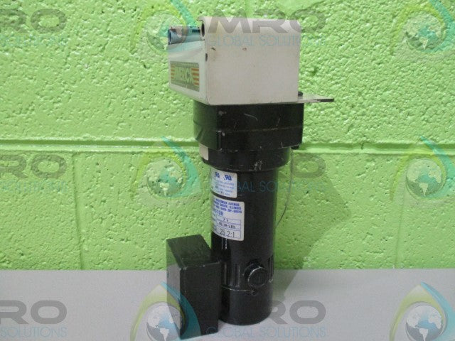 AS IS BISON CORP. 26-999-2004-017 D.C. GEAR-MOTOR (90VOLTS) *USED*
