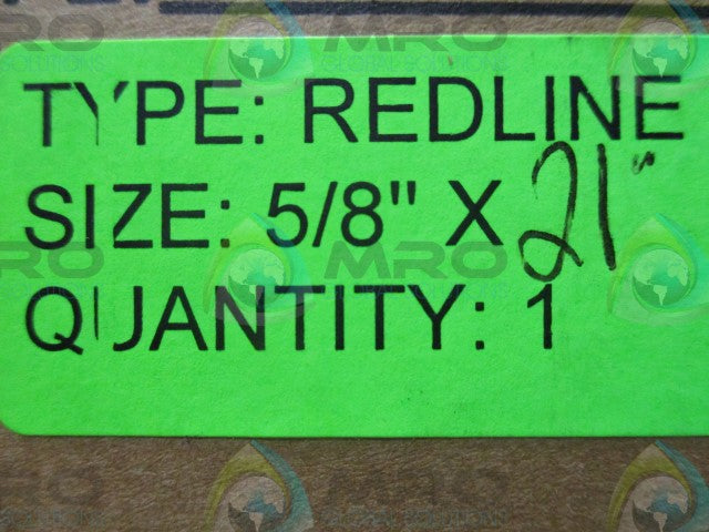 REDLINE TUBULAR GAGE GLASS 5/8X21' *NEW IN BOX*