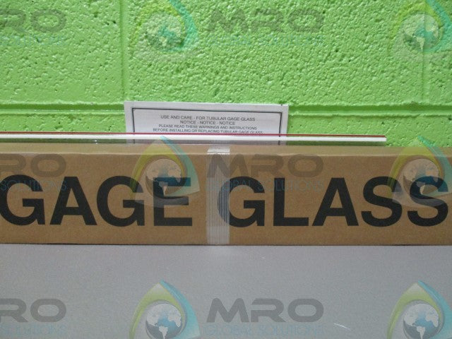 REDLINE TUBULAR GAGE GLASS 5/8X21' *NEW IN BOX*