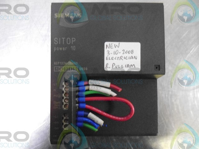 SIEMENS 6EP1334-2BA00 POWER SUPPLY *USED*
