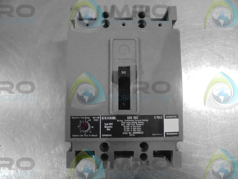 WESTINGTONHOUSE HFB3480ML CIRCUIT BREAKER *NEW IN BOX*