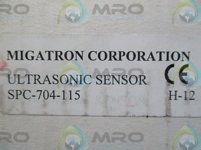 MIGRATION CORP. SPC-704-115 ULTRA SONIC SENSOR *NEW IN BOX*