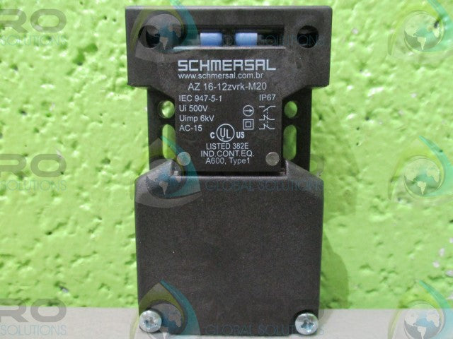 SCHMERSAL AZ16-12zvrk-M20 SAFETY INTERLOCK SWITCH *NEW NO BOX*