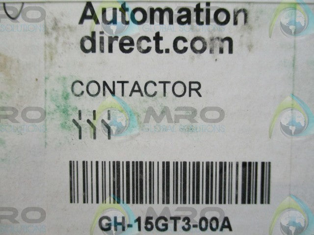 AUTOMATION DIRECT GH-15GT3-00A CONTACTOR (120V, 60HZ) *NEW IN BOX*